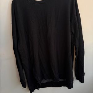 American Eagle Outfitters Black Crewneck Sweater